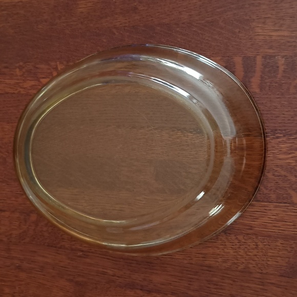 Vtg Forte Crisa Mexico Honey Amber Glass Ovenware Baking Dish b540 - Picture 2 of 4